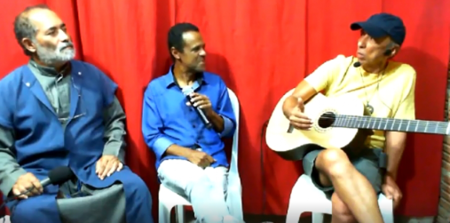 TV GARANHUNS AGRESTE RECEBE O POETA PAULO DE MELO E O MUSICO OZI DOS PALMARES